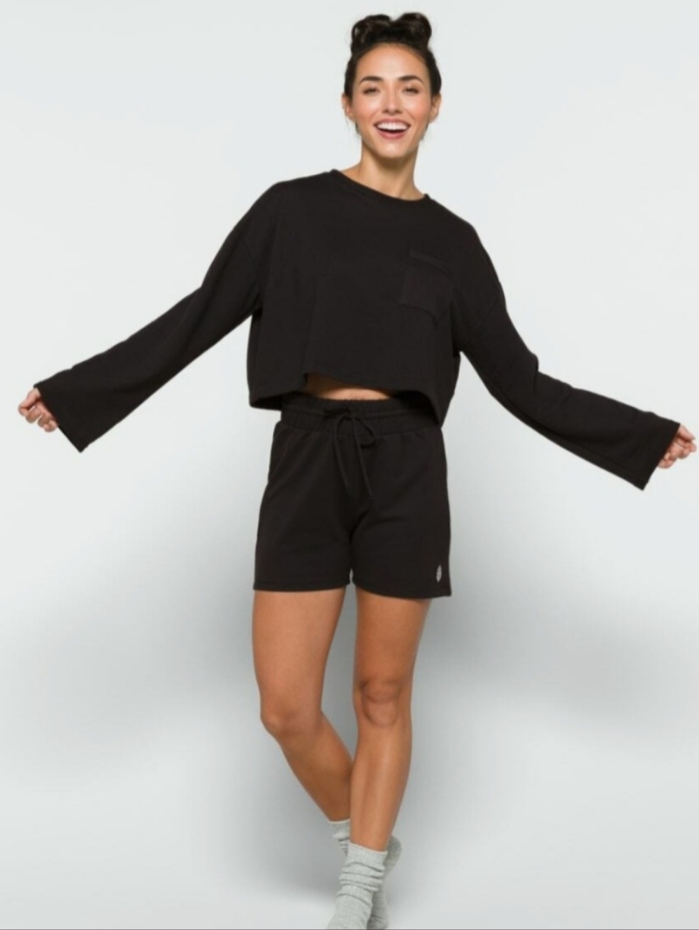 Free People Movement Sunny Set in Black 🖤 | Size Small |NEW WITHOUT TAGS! ✨ - Picture 6 of 14